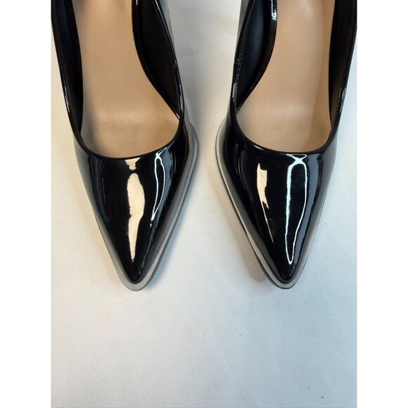 Aldo Jady Pumps Womens Size 7M Black Patent Pointed Toe Spool Heel Shoes Dressy - Picture 4 of 14